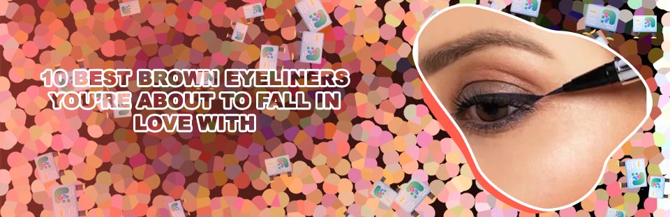 Brown eyeliner