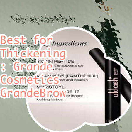 Best brow and lash serum